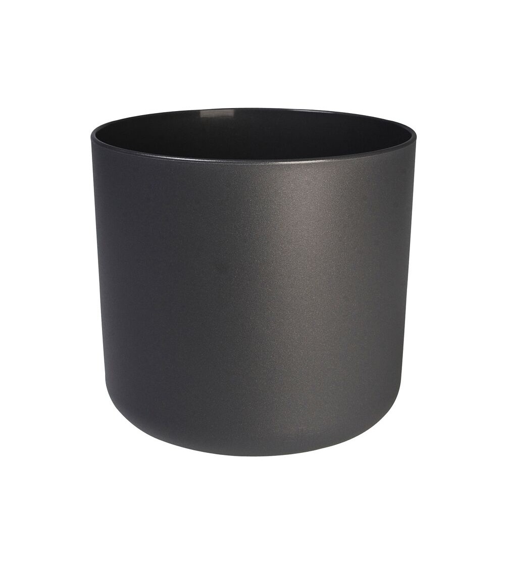 Blumentopf schwarz