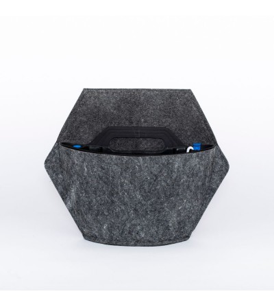 Fabric cover for wall planter