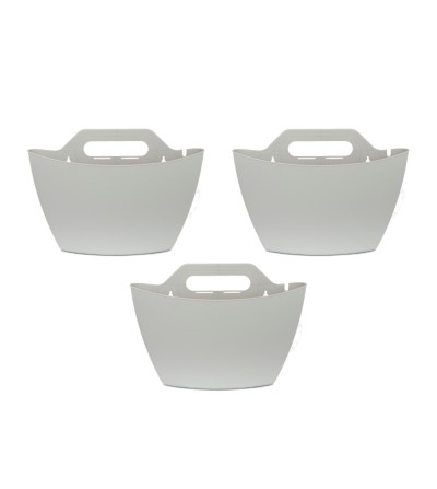 3er-Pack Wand-Blumentopf