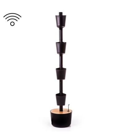 Vertikaler Blumentopf mit Wifi-Selbstbewässerung