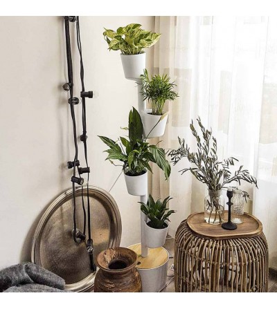 Jardinière verticale blanc