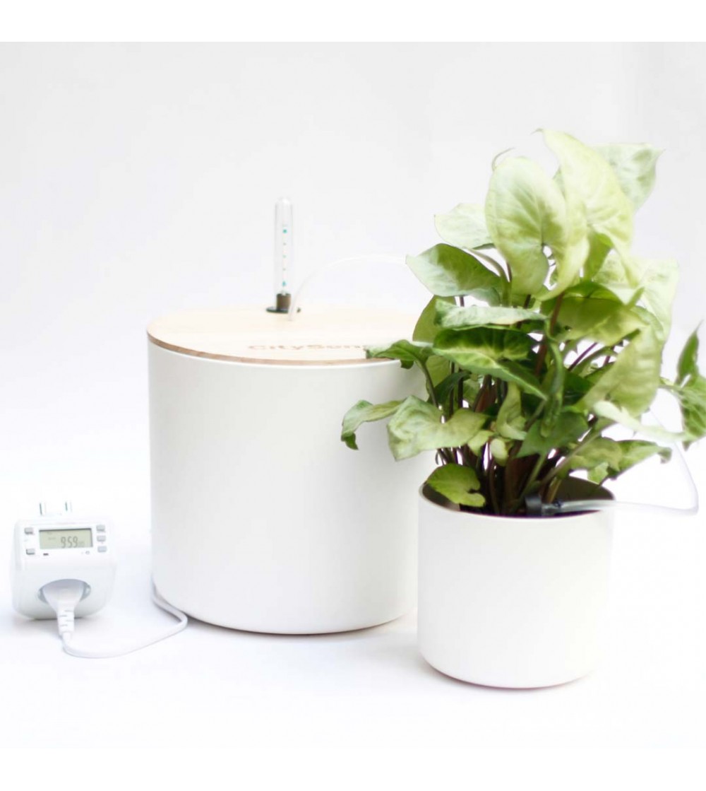 Sistema di irrigazione a goccia automatico, kit di irrigazione automatico per 15 vasi, kit di irrigazione a goccia con timer digitale programmabile | Leroy Merlin