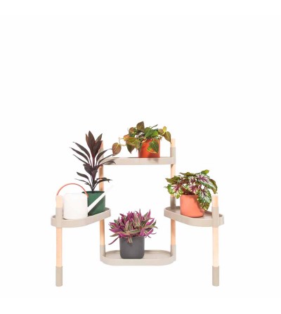 4-tray plant shelves