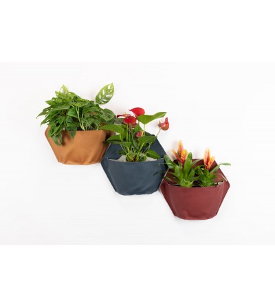 textil cover wall planters colorful