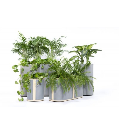 Jardineras grandes con autorriego