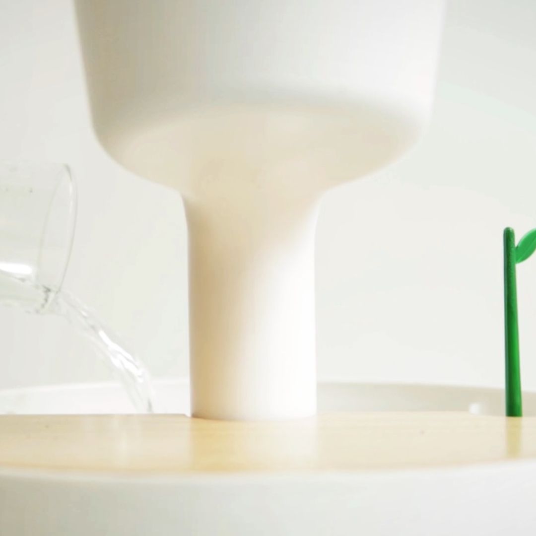 macetas sostenibles con impresión 3D