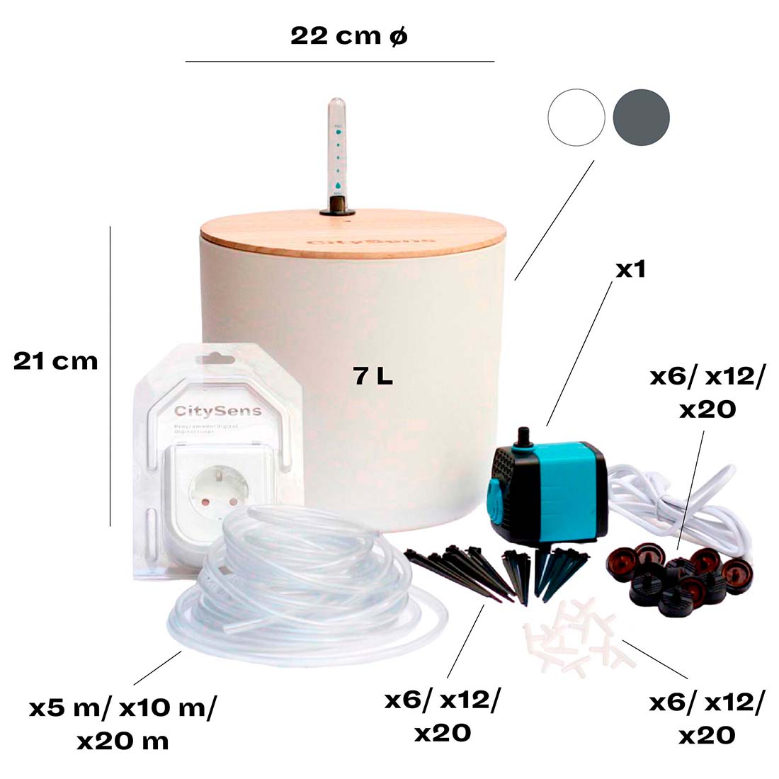 caractéristiques arrosage par goutte