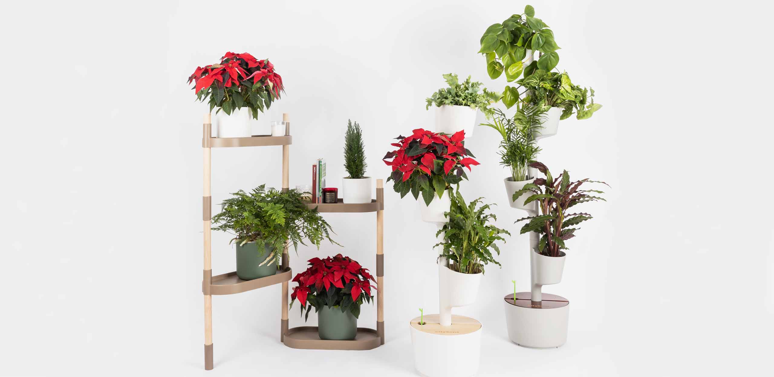 Étagère pour Plantes, Jardinière Verticale et Irrigation Automatique Durable | CitySens